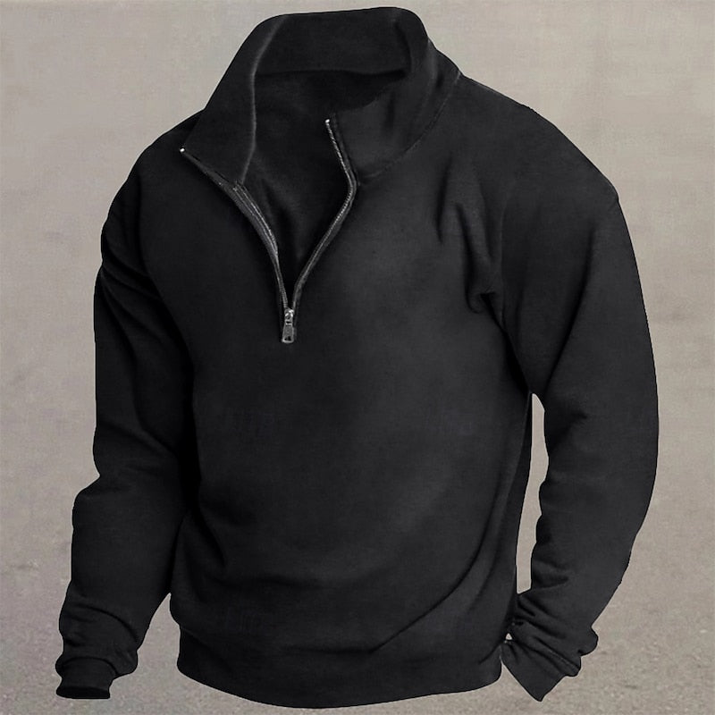 Clark | Quarter-Zip Standing Collar Pullover