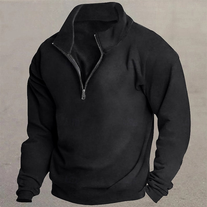 Clark | Quarter-Zip Standing Collar Pullover