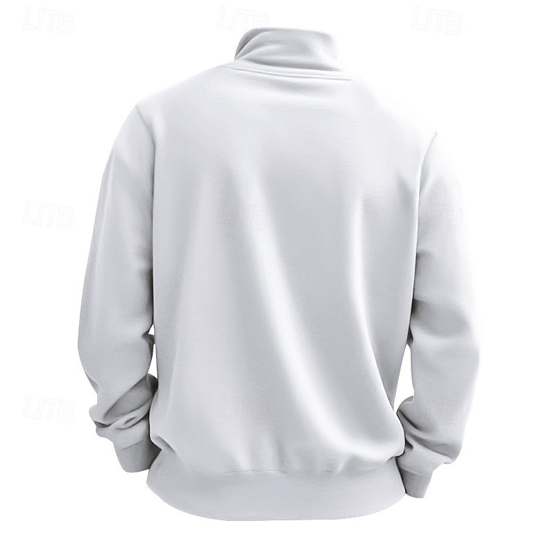 Glenn | Refined Quarter-Zip Sweatshirt