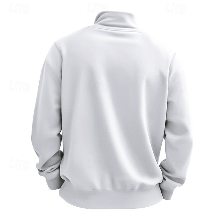 Glenn | Refined Quarter-Zip Sweatshirt