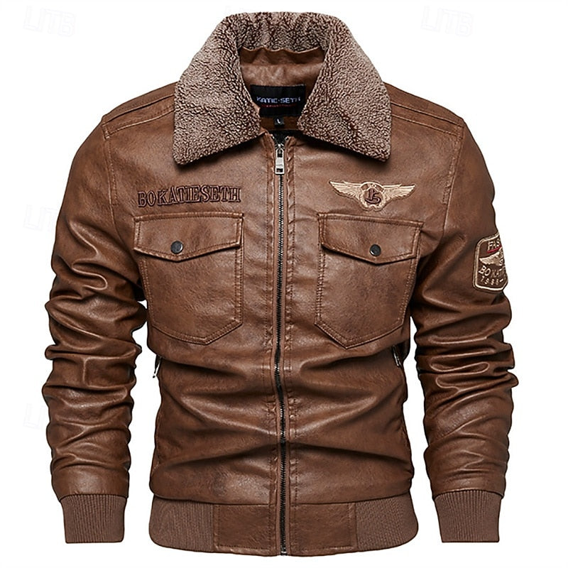 Ashton | Aviator Bomber Jacket