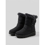 Greta | Cozy Fur-Trimmed Winter Snow Boots