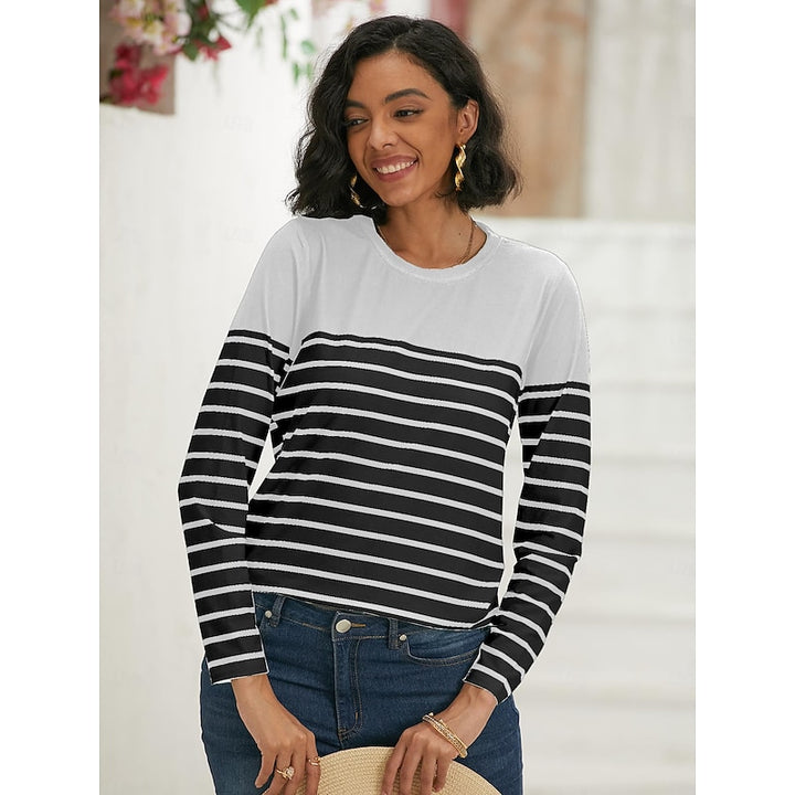 Constance | Striped Long Sleeve Top