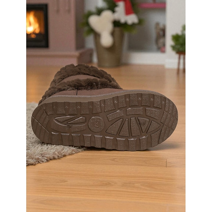 Cecily | Cozy Fur-Trimmed Snow Boots