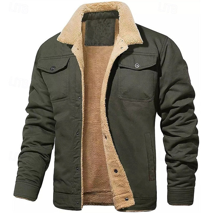 Lawrence | Sherpa-Lined Trucker Jacket