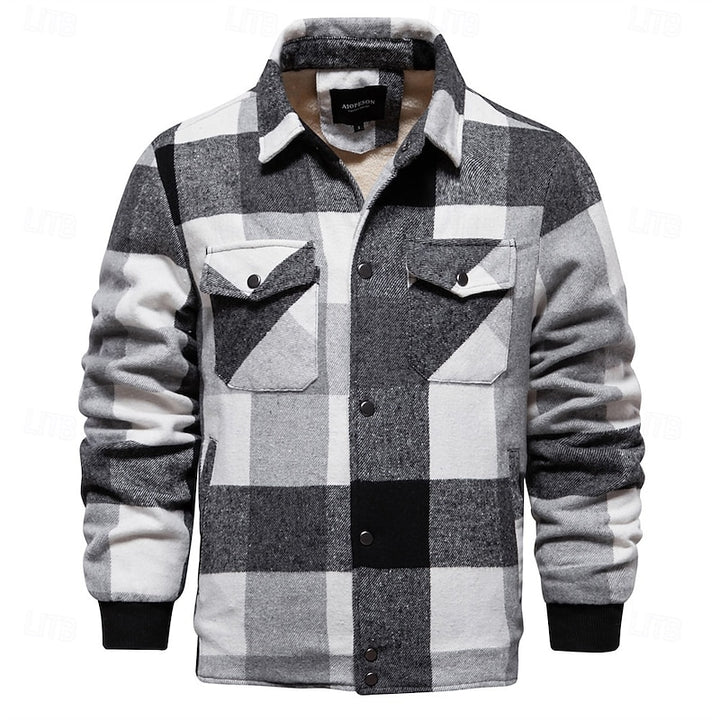 Raymond | Rugged Plaid Shirt Jacket