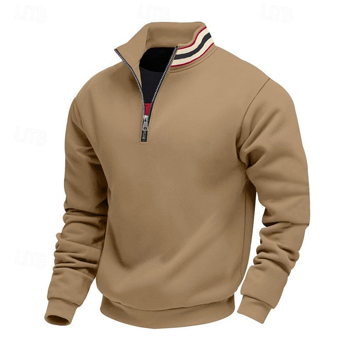 Easton | Quarter-Zip Stand-Collar Pullover