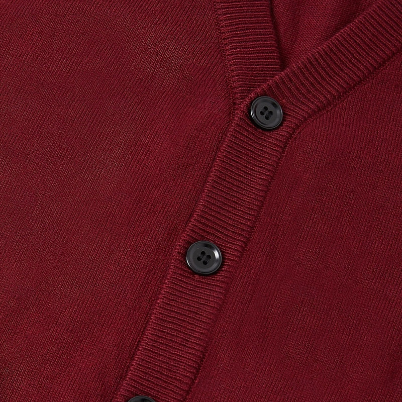 Leonard | Buttoned V-Neck Sweater Vest