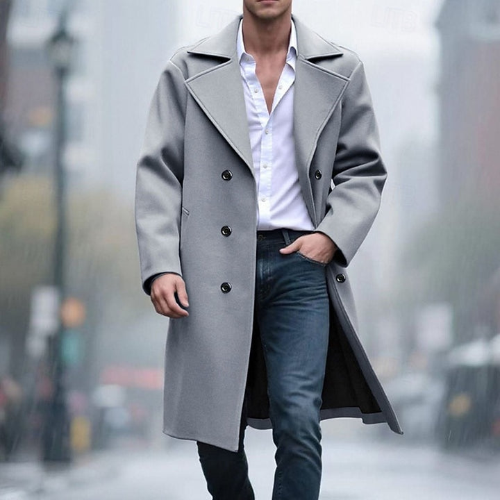 Barnaby | Tailored Long Overcoat