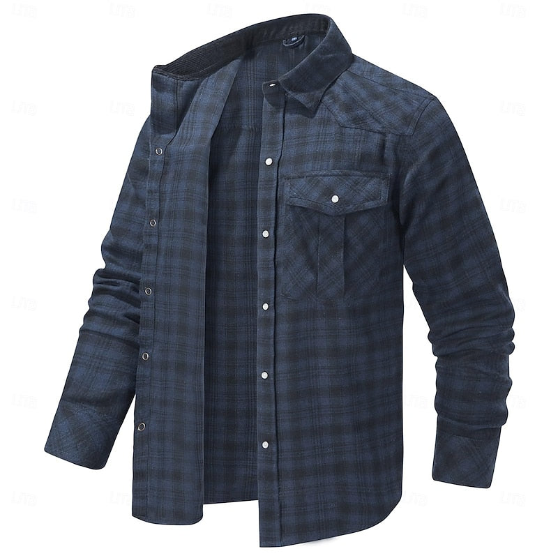 Rory | Rugged Plaid Overshirt
