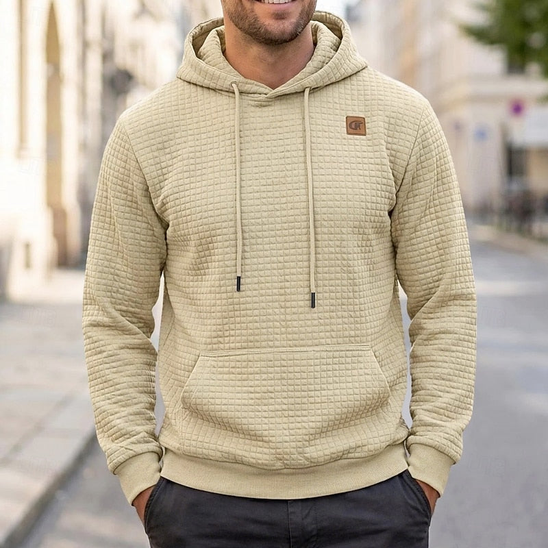 Bryce | Textured Comfort Hoodie