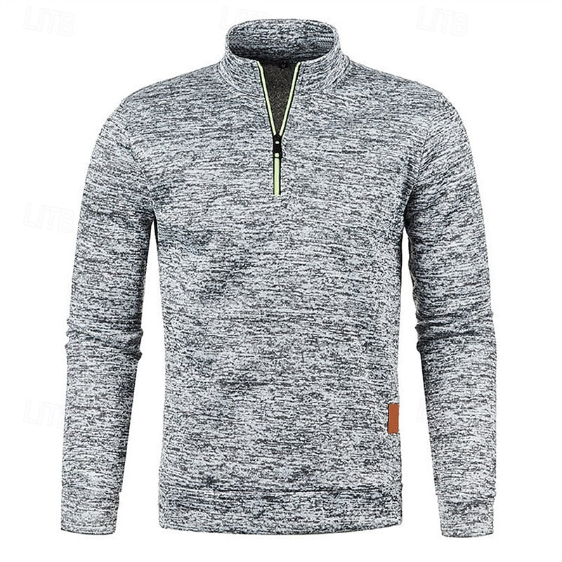Camden | Quarter-Zip Textured Pullover Sweater