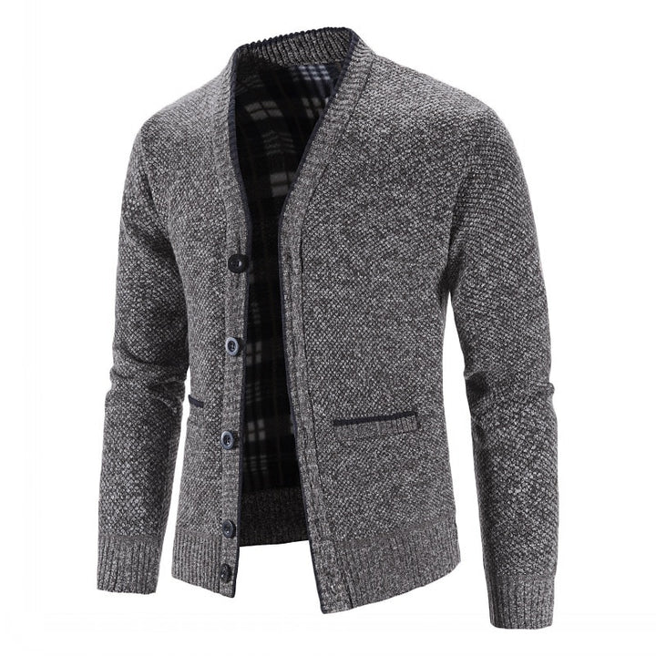 Colby | Button-Front V-Neck Cardigan