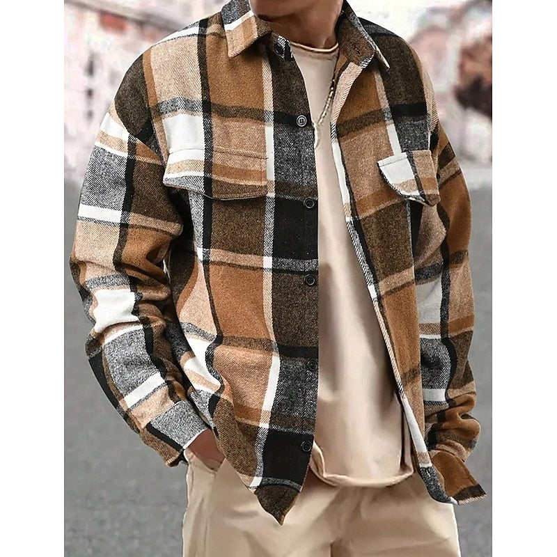 Ezra | Rugged Plaid Overshirt