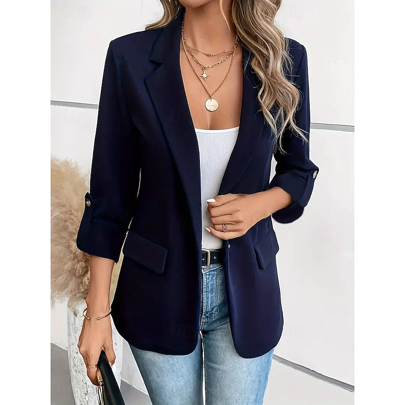 Miranda | Tailored Open-Front Blazer
