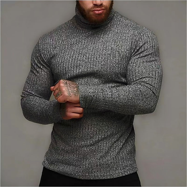 Lucas | Refined Ribbed Turtleneck
