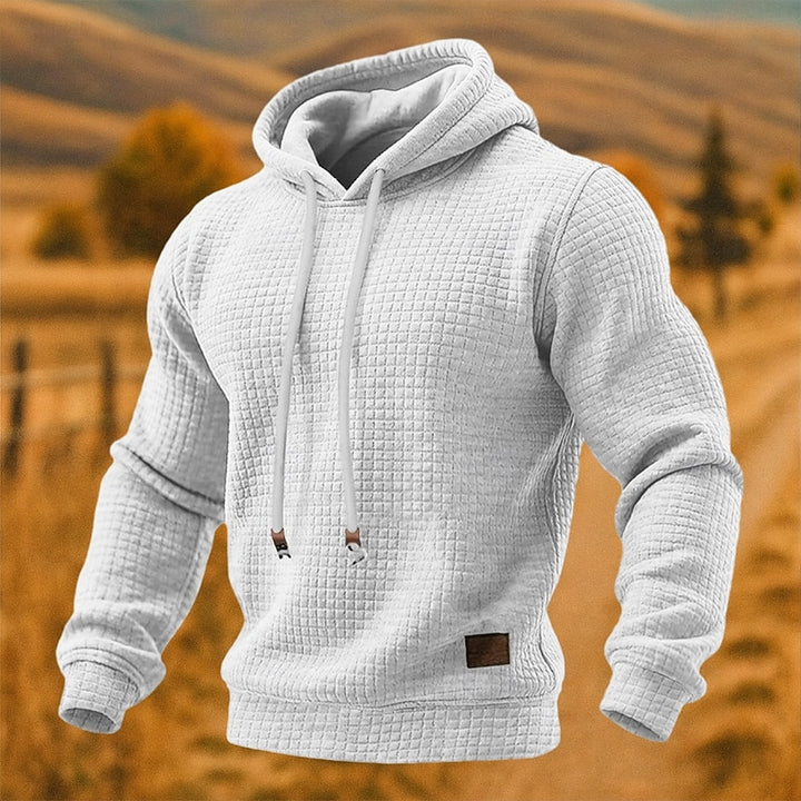 Beckett | Textured Pullover Hoodie