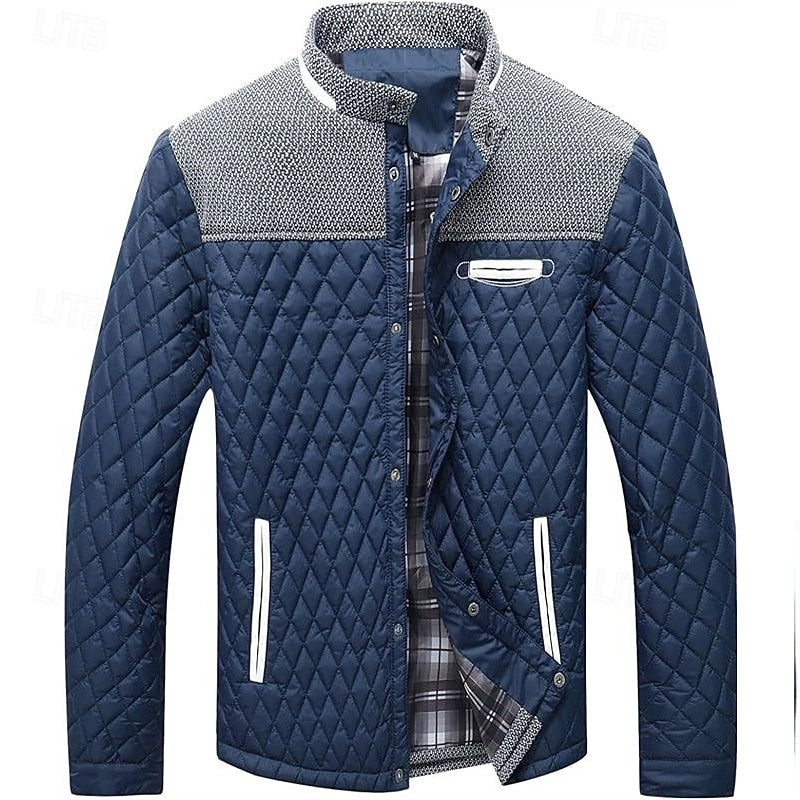 Hayes | Quilted Stand-Collar Jacket