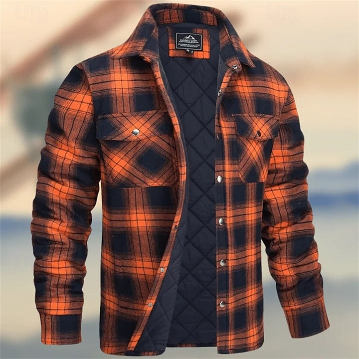 Jonathan | Rugged Quilted Shirt Jacket