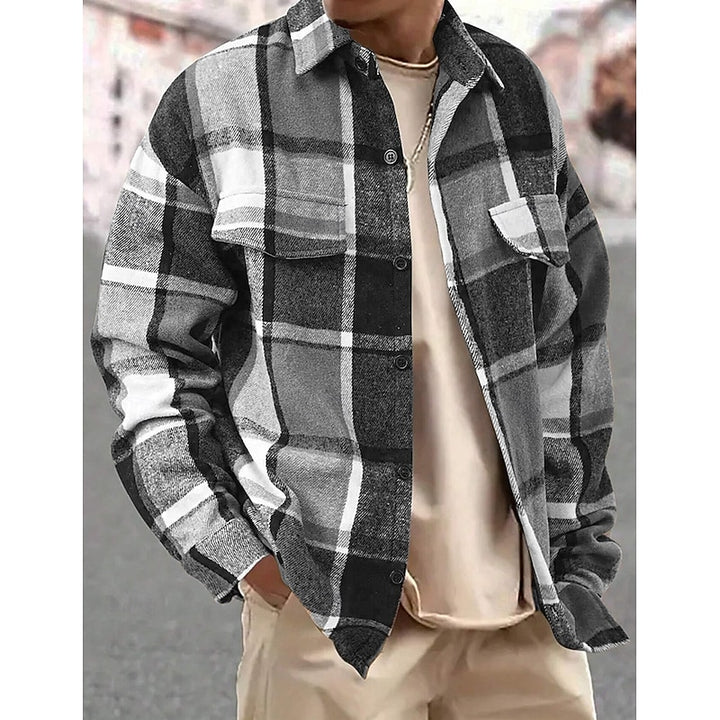 Ezra | Rugged Plaid Overshirt