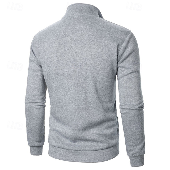 Keith | Quarter-Zip Stand-Collar Pullover