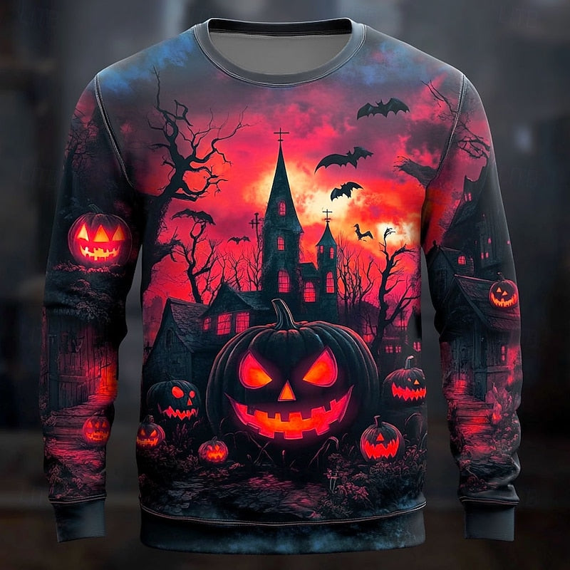 Casper | Halloween Graphic Crew Neck Sweatshirt
