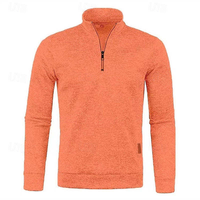 Camden | Quarter-Zip Textured Pullover Sweater