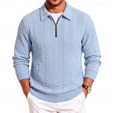 Chase | Textured Quarter-Zip Sweater