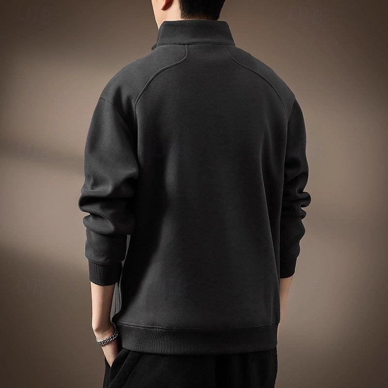 Trent | Classic Quarter-Zip Sweatshirt