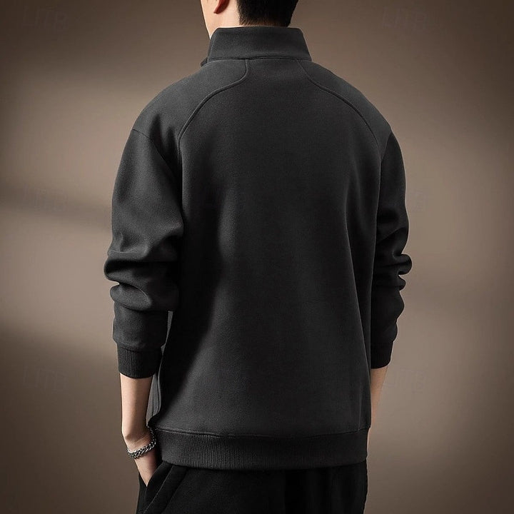 Trent | Classic Quarter-Zip Sweatshirt