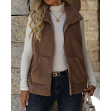 Willow | Cozy Textured Zip Vest