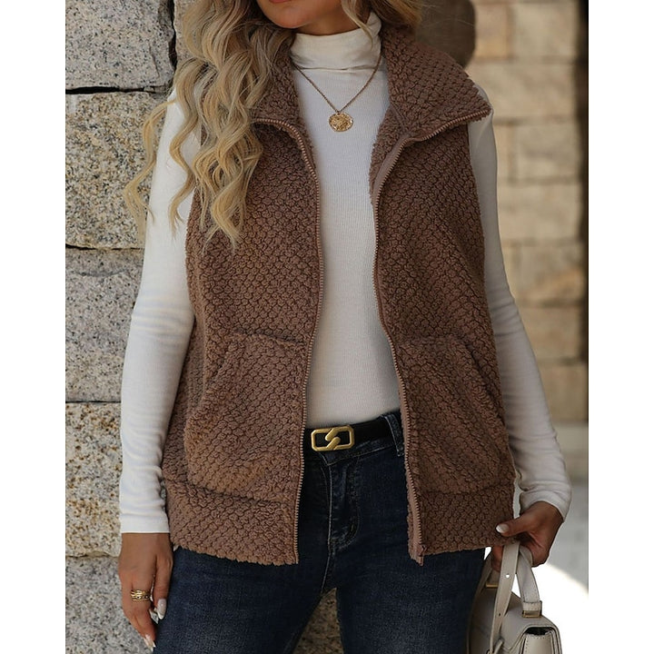 Willow | Cozy Textured Zip Vest