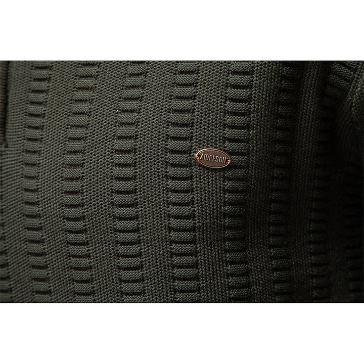 Sheldon | Textured Half-Zip Sweater