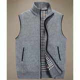 Otis | Cozy Stand-Collar Zip Vest