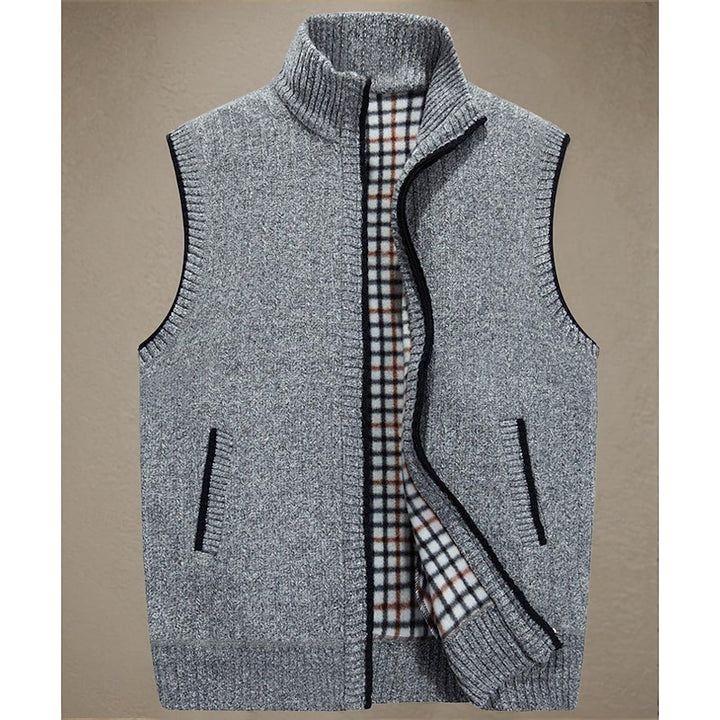 Otis | Cozy Stand-Collar Zip Vest